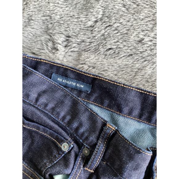 Lucky Brand Men's 410 Athletic Slim Fit Straight Leg Jeans Blue Size 38/34 - Picture 9 of 13